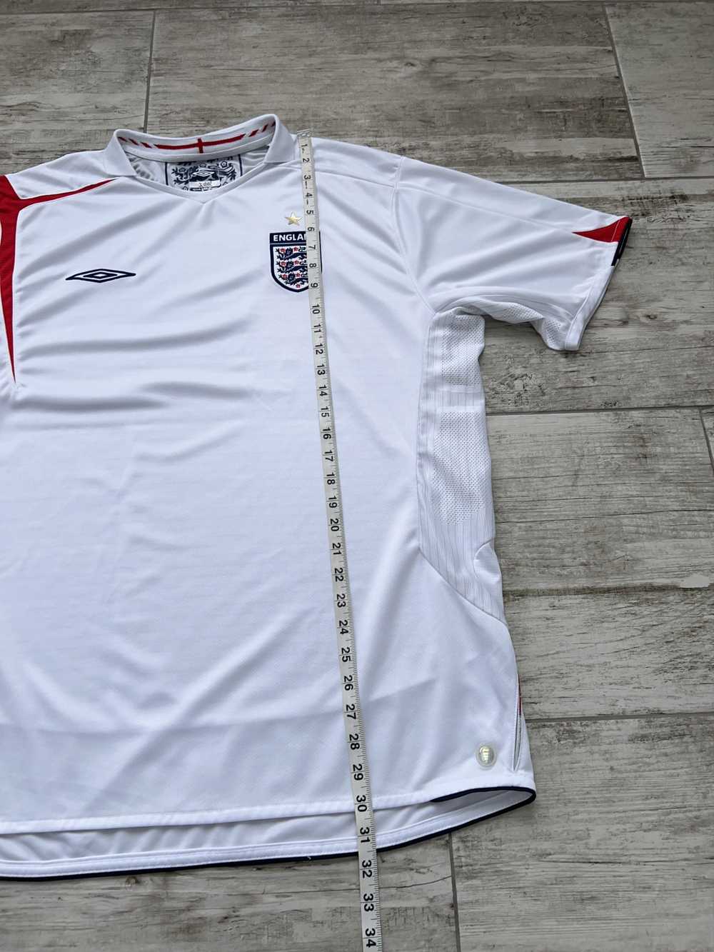 Soccer Jersey × Sportswear × Umbro Mens England N… - image 6