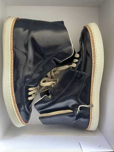 Maison Margiela レザー スニーカー　カーキ　42 Maison Margiela レザー スニーカー カーキ 42