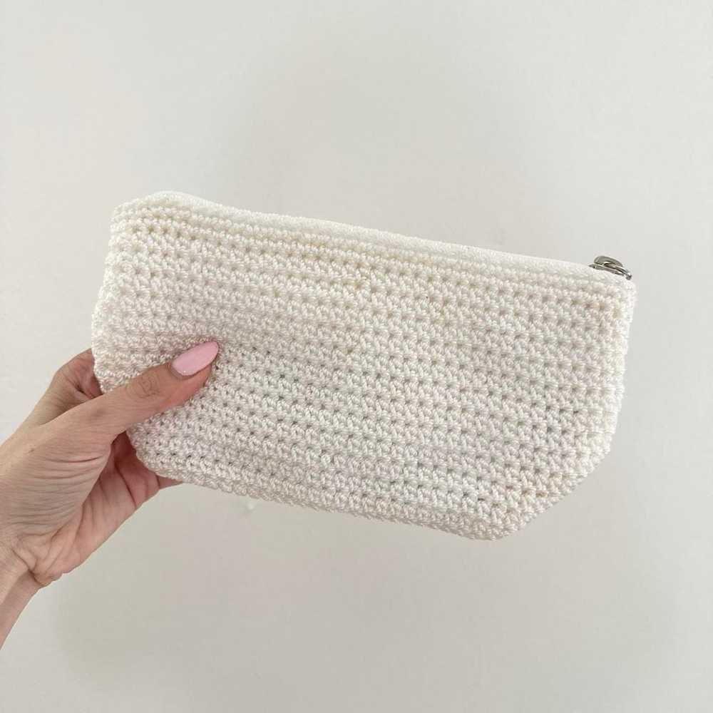 White The Sak Crochet Purse - image 6