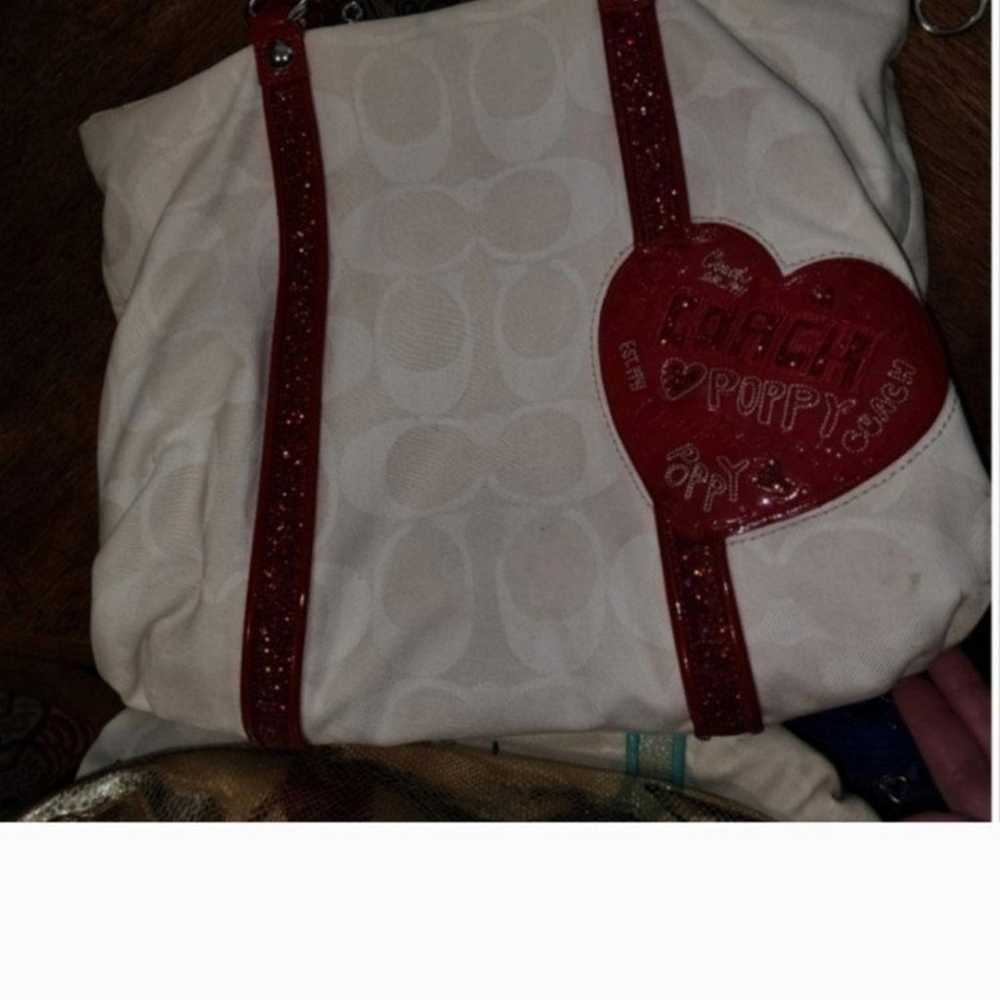 Rare Coach poppy Heart Valentines day limited edi… - image 7