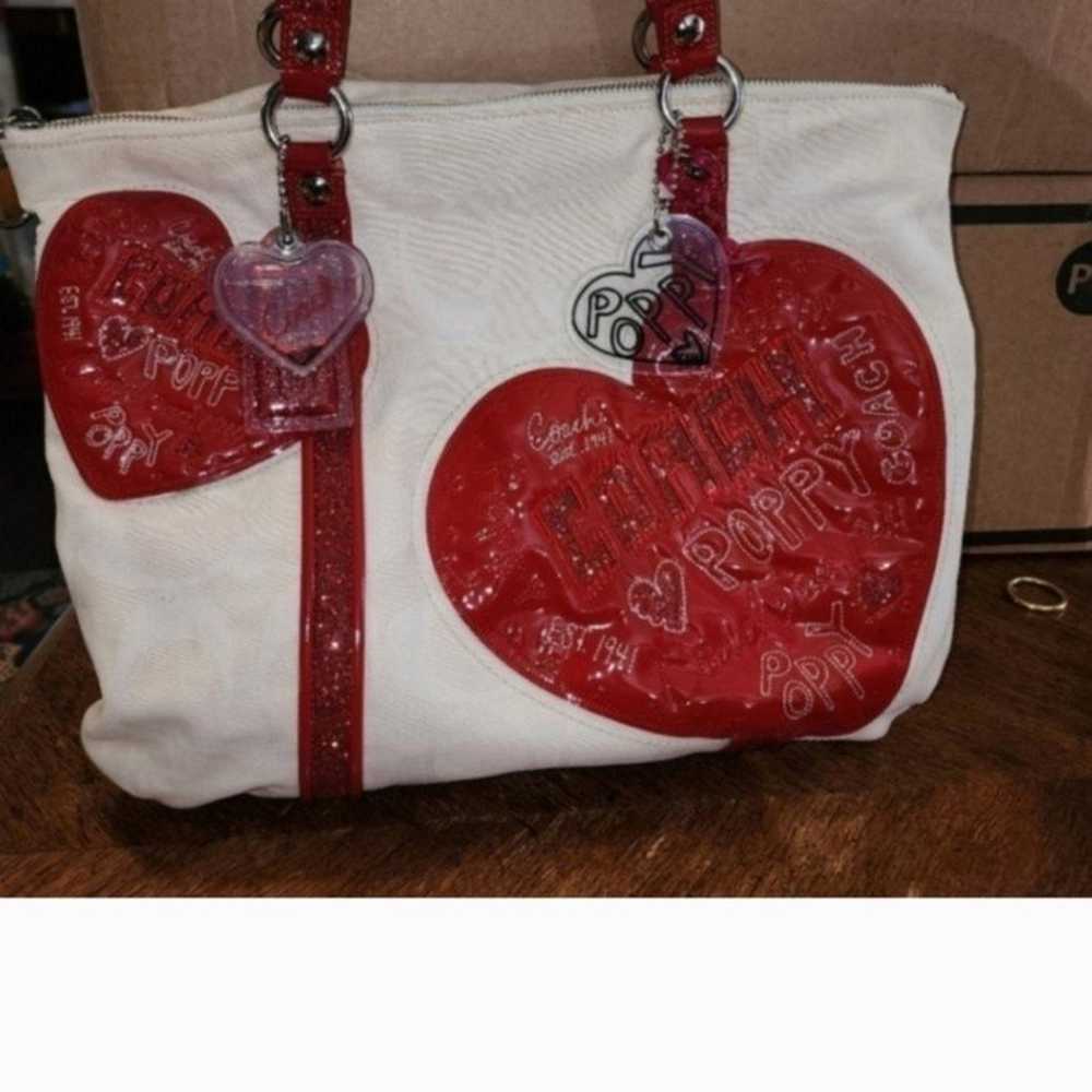 Rare Coach poppy Heart Valentines day limited edi… - image 9