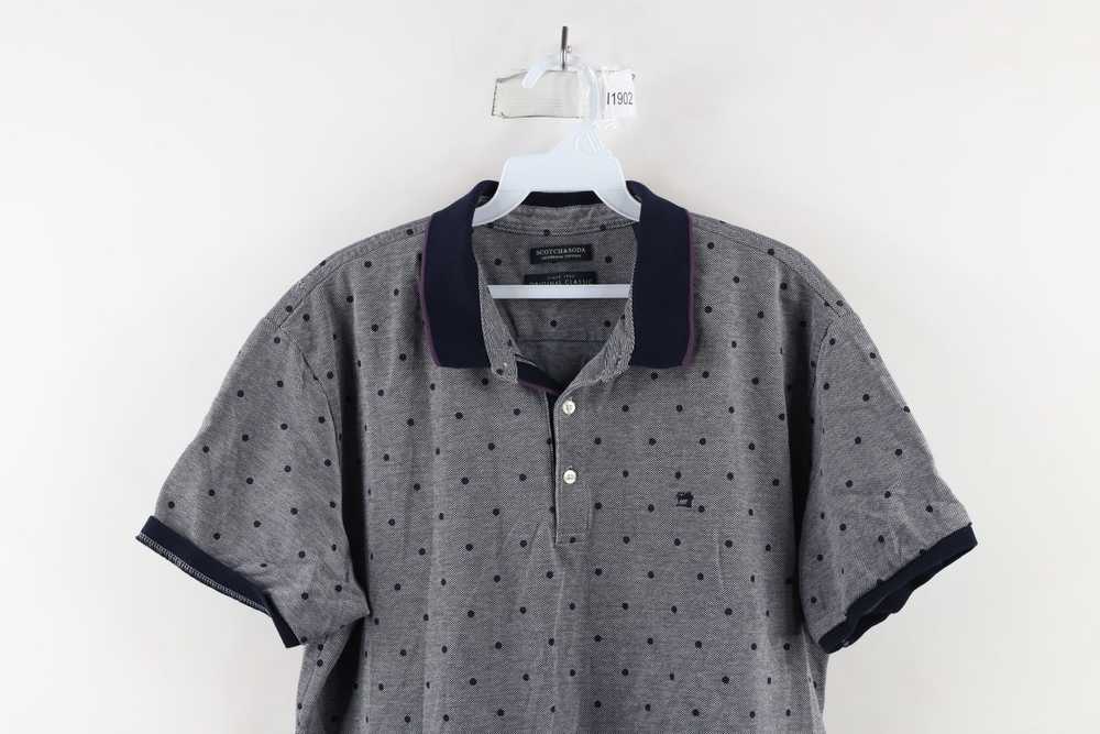 Vintage Scotch & Soda Classic Fit Polka Dot Colla… - image 2