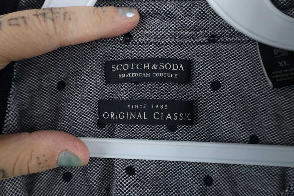 Vintage Scotch & Soda Classic Fit Polka Dot Colla… - image 5