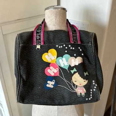 Harajuku Lovers Skater Girls Black Kawaii Handbag deals