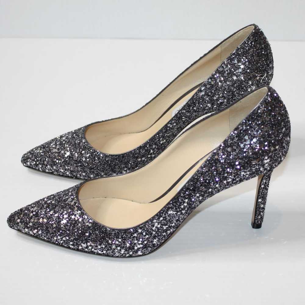 Jimmy Choo Romy glitter heels - image 4