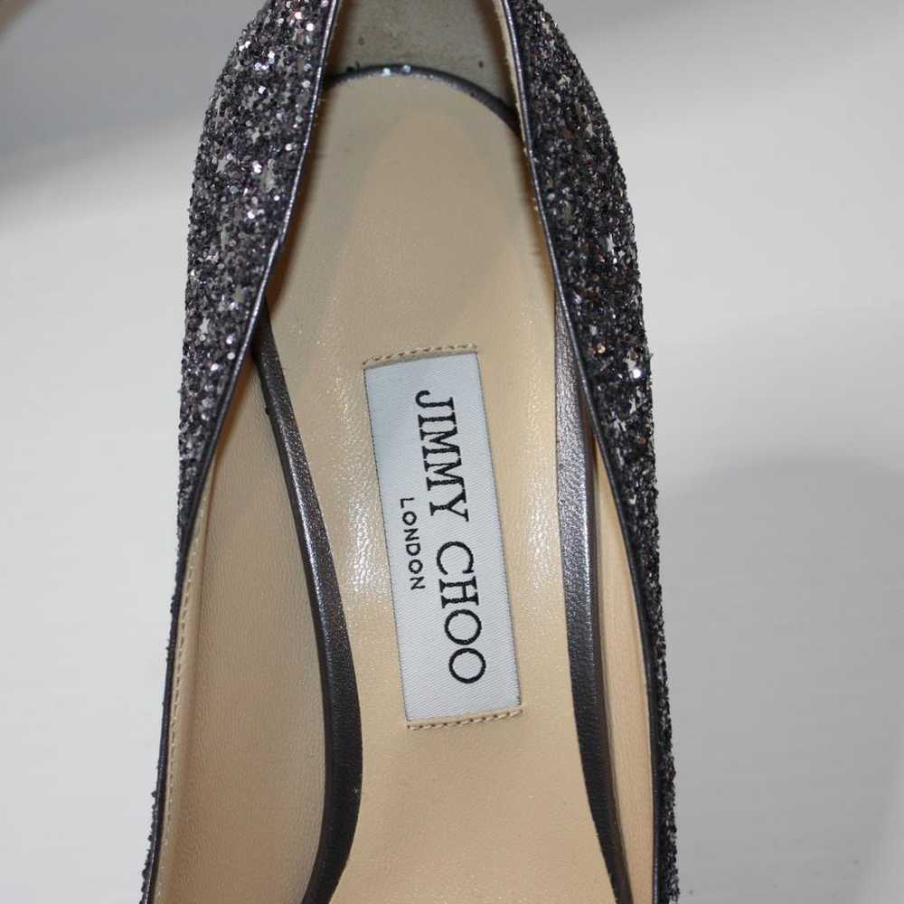 Jimmy Choo Romy glitter heels - image 5