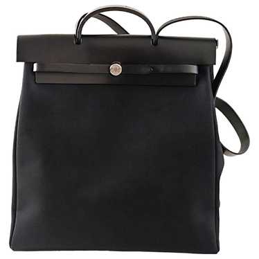 Hermès Herbag cloth handbag - image 1