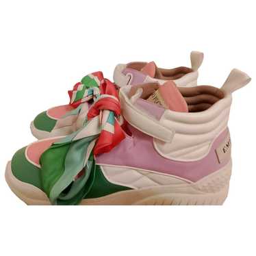 Emilio Pucci Girls online Leather Trainers