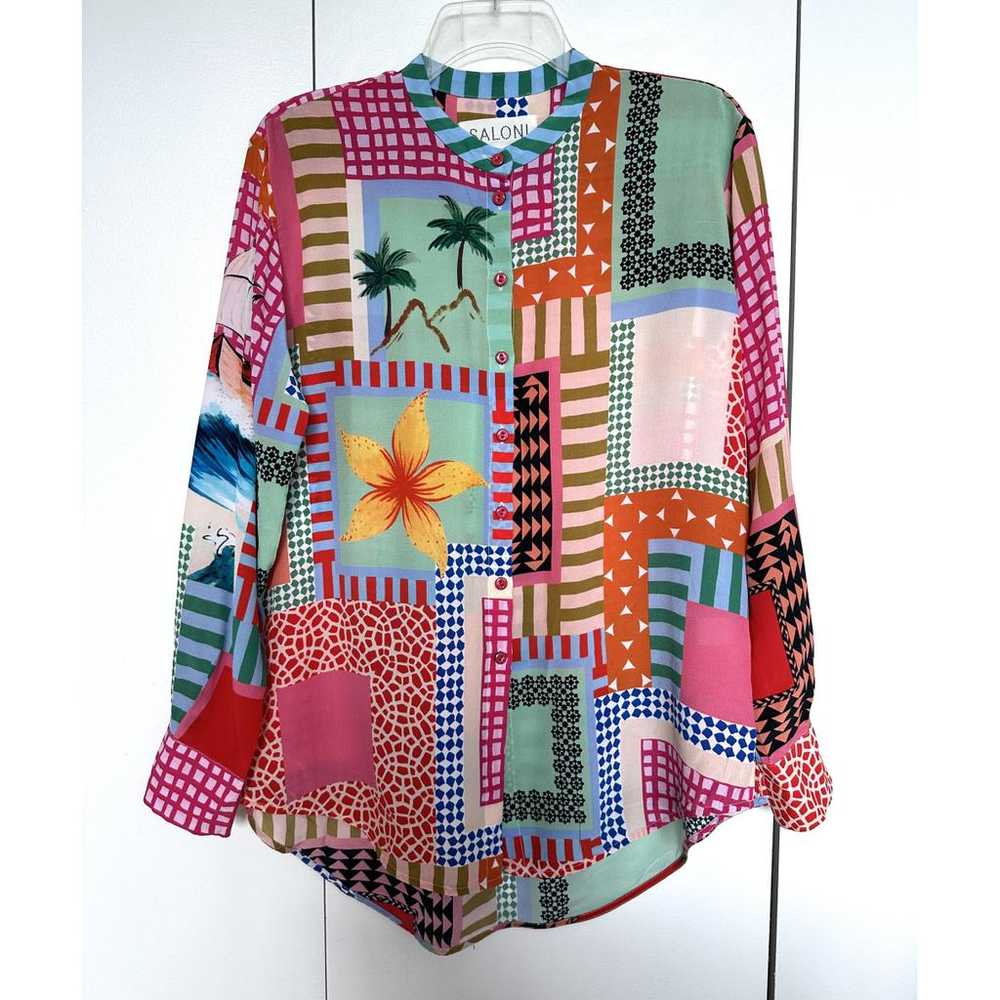 Saloni Silk blouse - image 2