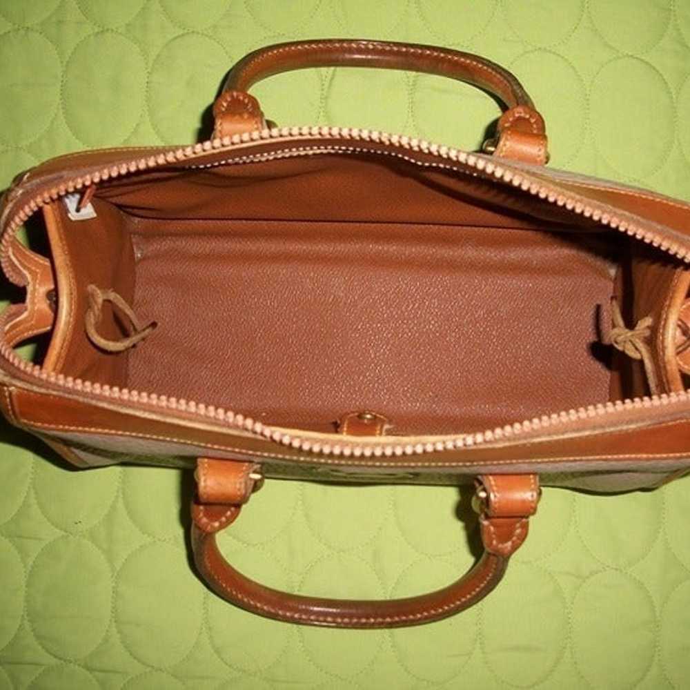 Dooney & Bourke Vintage 80s Leather Satchel - image 11