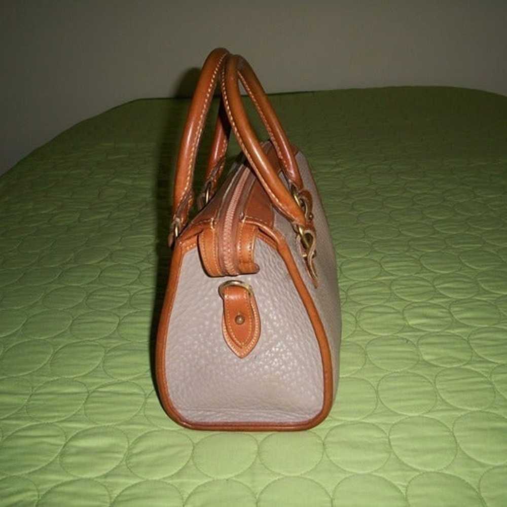 Vintage 80s Dooney & Bourke Leather Satchel - image 2