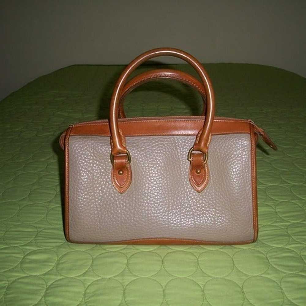 Vintage 80s Dooney & Bourke Leather Satchel - image 3