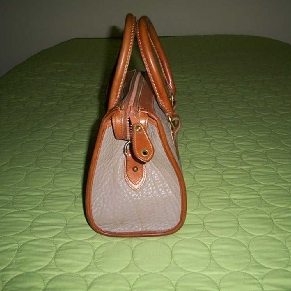 Vintage 80s Dooney & Bourke Leather Satchel - image 4