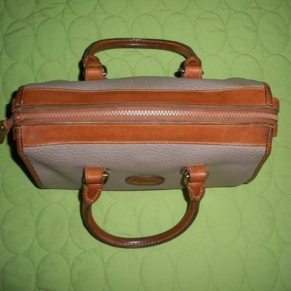 Vintage 80s Dooney & Bourke Leather Satchel - image 5