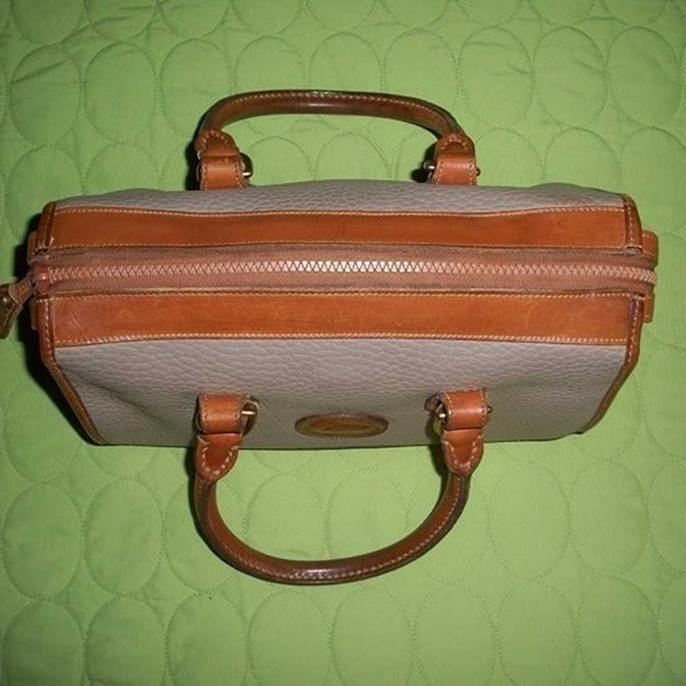 Dooney & Bourke Vintage 80s Leather Satchel - image 5