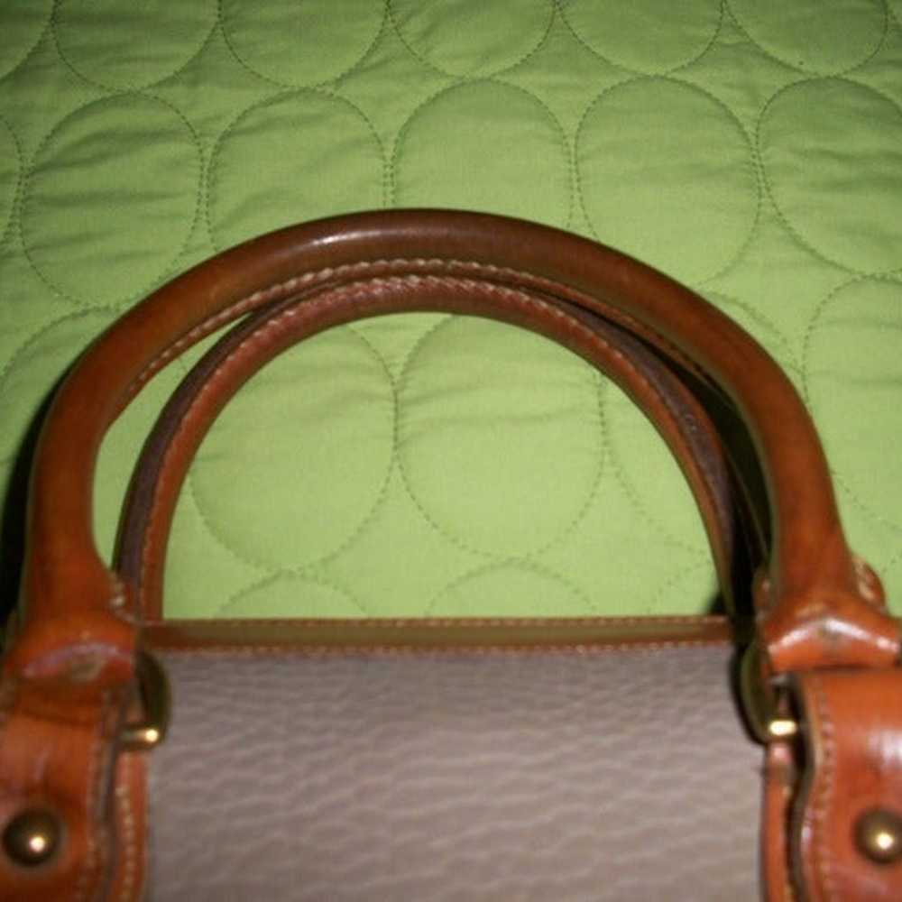 Vintage 80s Dooney & Bourke Leather Satchel - image 6