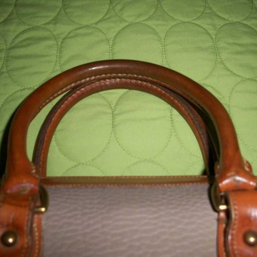 Dooney & Bourke Vintage 80s Leather Satchel - image 6