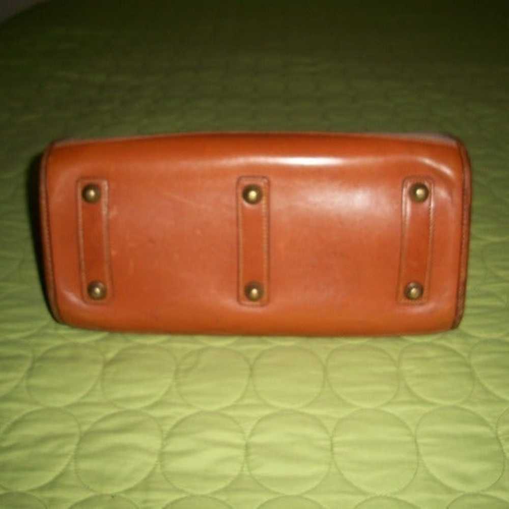 Vintage 80s Dooney & Bourke Leather Satchel - image 7