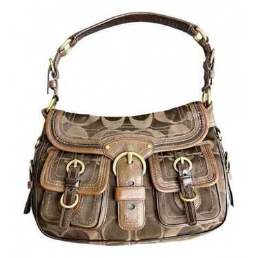 Coach vintage brown legacy signature shoulder bag 