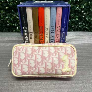 Christian Dior Trotter Pink Logo Pouch