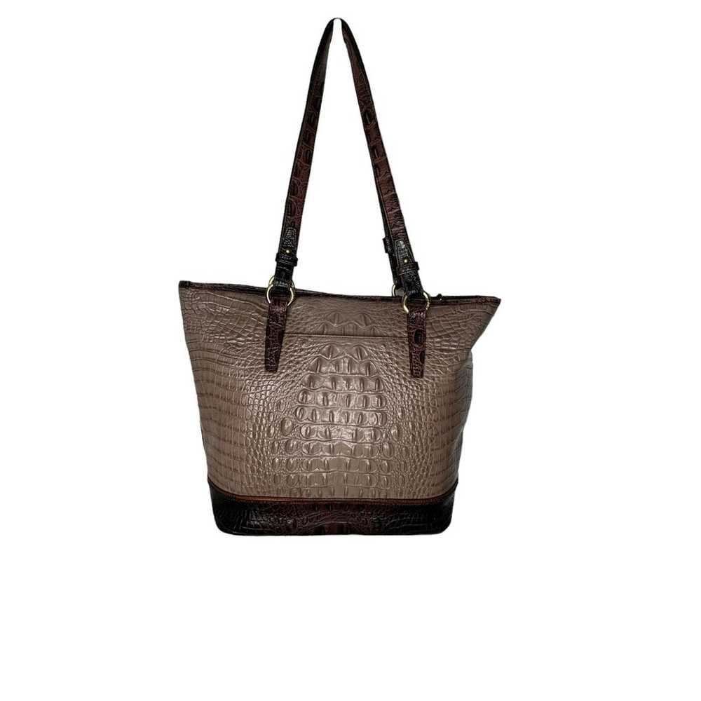 Brahmin Vintage Mini Asher Melbourne Leather Tote… - image 2