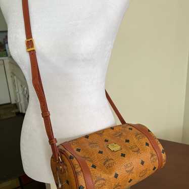 Mcm Vintage Cognac Sling Papilon