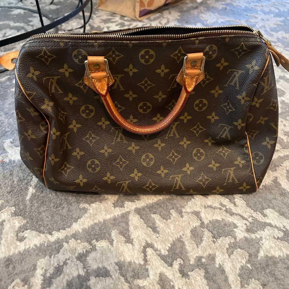 Authentic Louis Vuitton Vintage Speedy 30 Monogra… - image 2