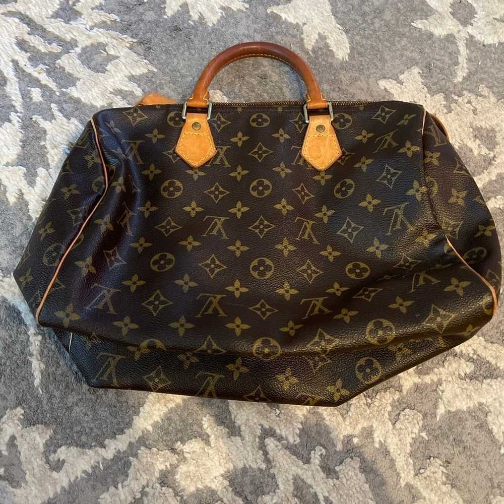 Authentic Louis Vuitton Vintage Speedy 30 Monogra… - image 4