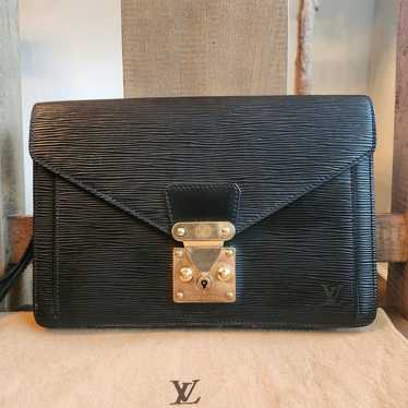 Louis Vuitton - Pochette - Sellier Dragonne Black