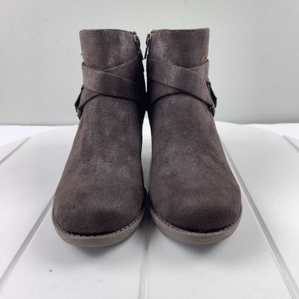 Crown Vintage Womens Size 7.5 Ankle Boots Brown S… - image 3