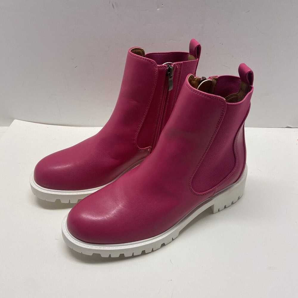 Beast Fashion Boots Womens Size 7.5 Hot Pink Barb… - image 1