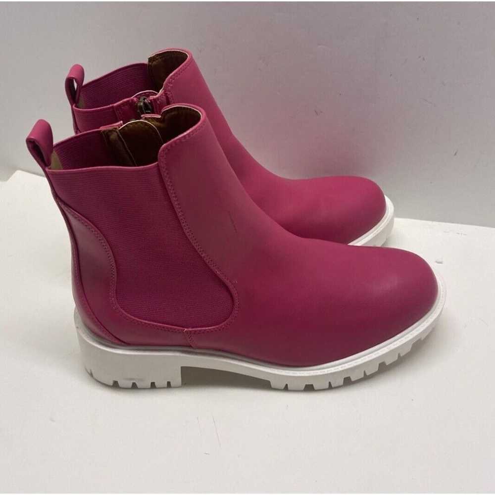 Beast Fashion Boots Womens Size 7.5 Hot Pink Barb… - image 3