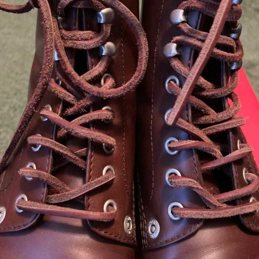 VINTAGE TOMMY HILFIGER LEATHER BOOTS - image 10