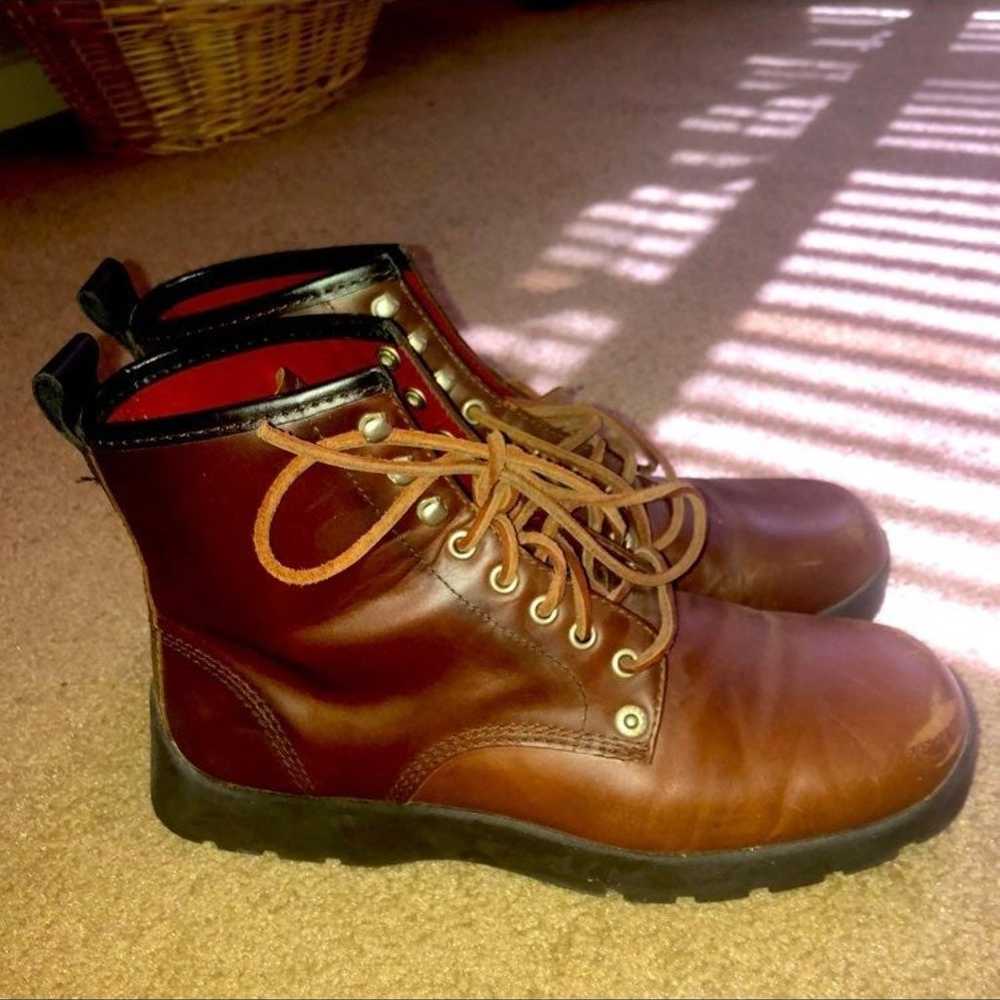 VINTAGE TOMMY HILFIGER LEATHER BOOTS - image 6