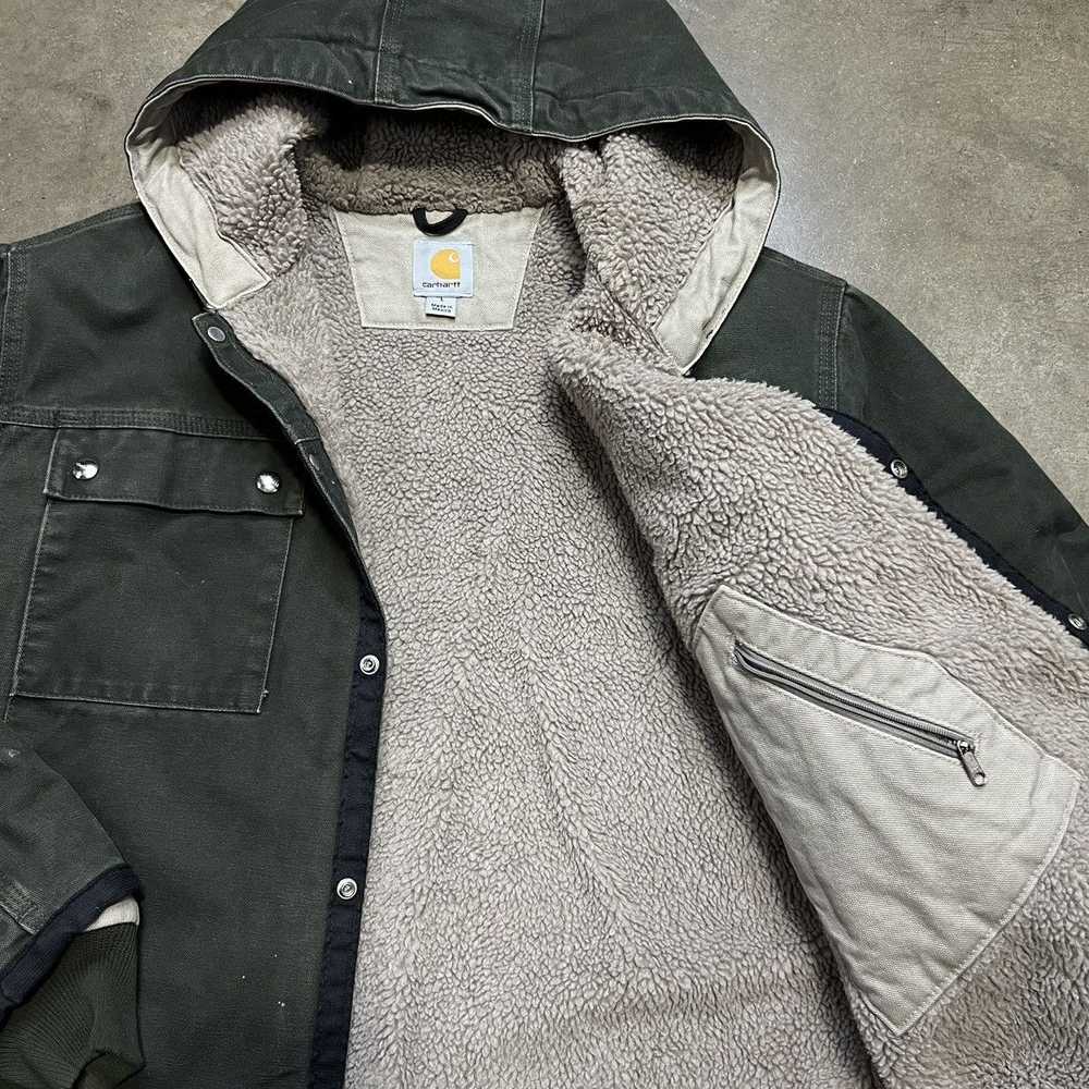 Carhartt × Vintage Vintage Carhartt Hooded Jacket… - image 6