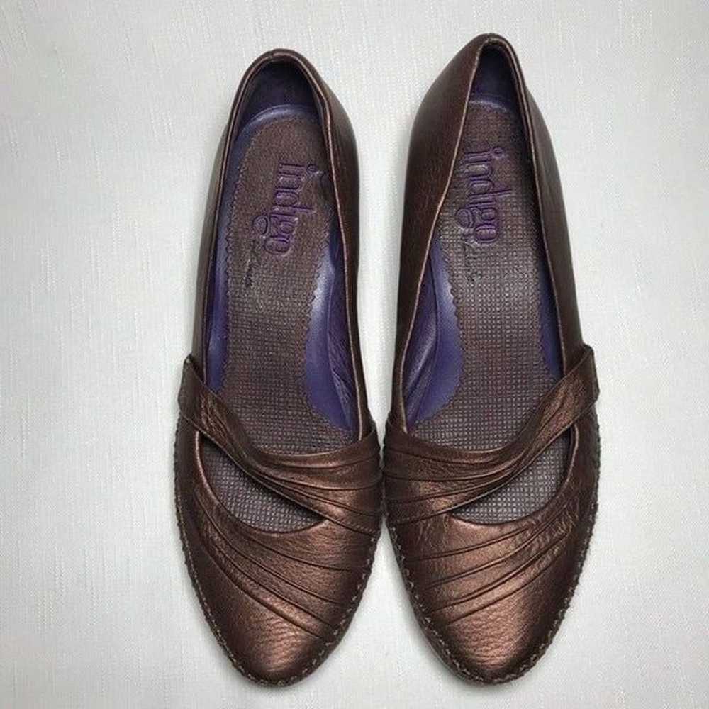 Vintage Y2K Cottage Fairy Indigo by Clarks Copper… - image 8