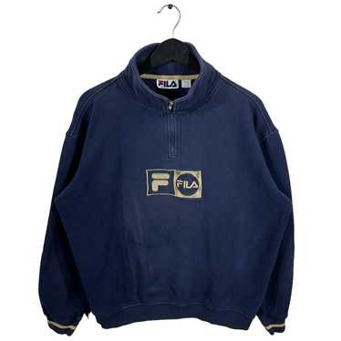 Fila Vintage FILA 1/4 Zip Sweatshirt