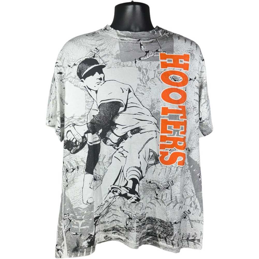 Vintage Vintage Hooters Baseball AOP Tee - image 1