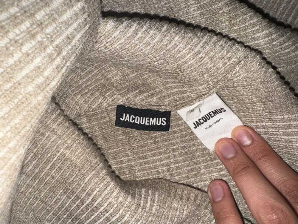 Jacquemus BEIGE LA MAILLE TERAMO POLO - image 8