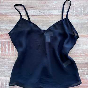 vintage worthington sheer tank top - image 1