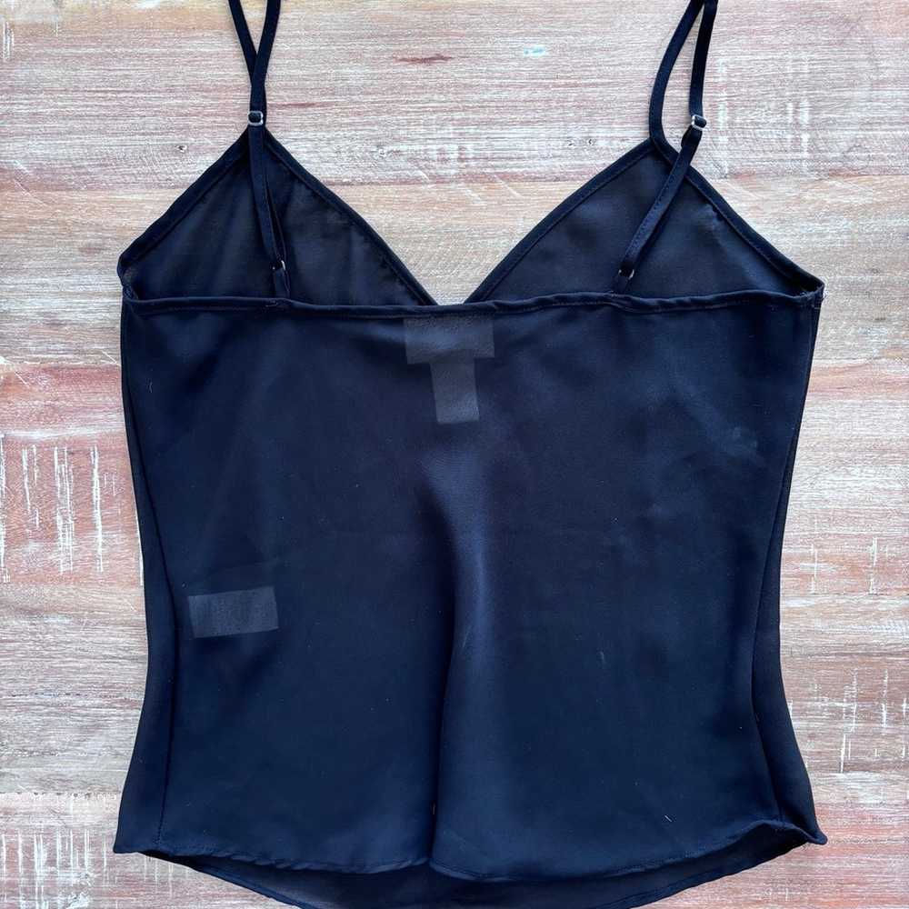 vintage worthington sheer tank top - image 2