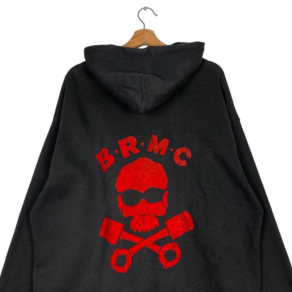 Lee × Streetwear × Vintage SIDE KICK BRMC Skull B… - image 2