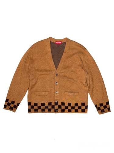 Supreme Supreme Brushed Checkerboard Cardigan