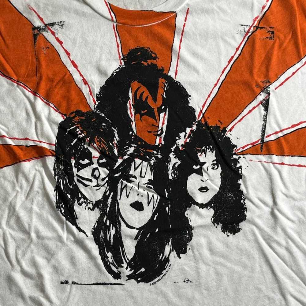 Winterland Vintage KISS T-shirt - Juniors Kiss Ri… - image 3