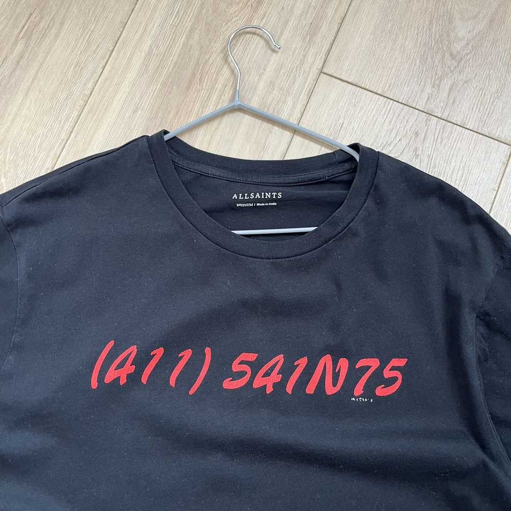 Allsaints × Streetwear All Saints Big Logo Tee - image 5