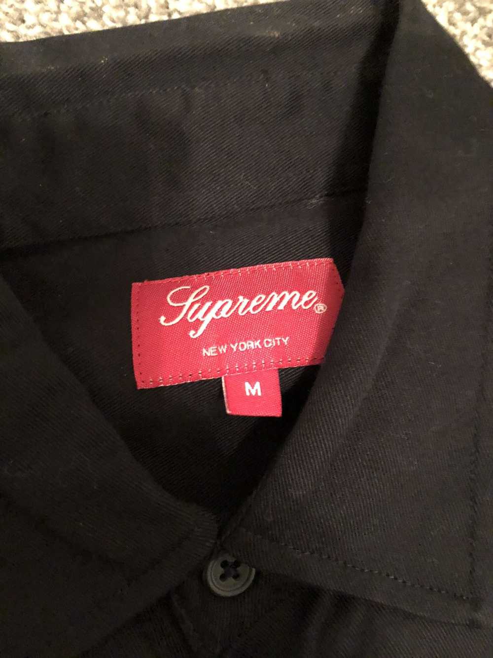 Supreme Supreme Racing Logo Button up Shirt (M) - image 4