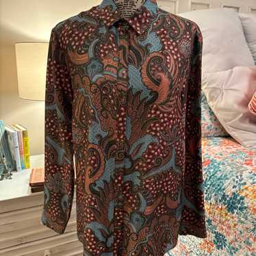 j mclaughlin Silk Blouse