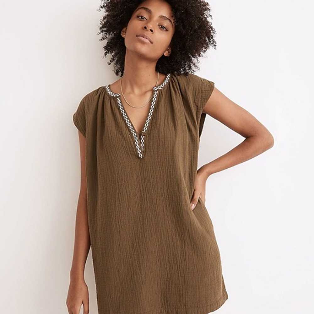 Madewell Embroidered Lightestspun Cover-Up Tunic … - image 10