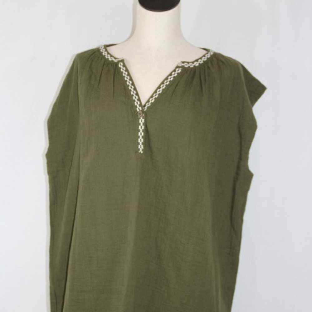 Madewell Embroidered Lightestspun Cover-Up Tunic … - image 2