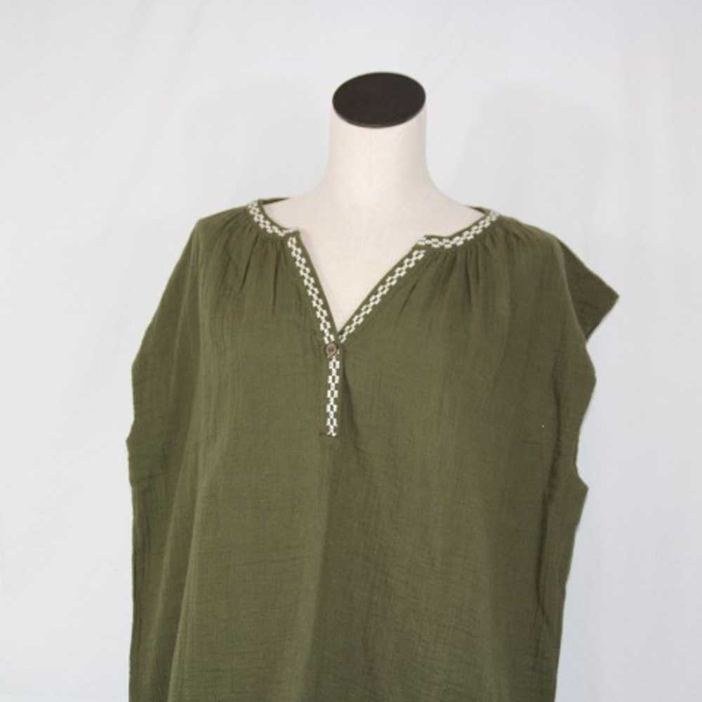 Madewell Embroidered Lightestspun Cover-Up Tunic … - image 3